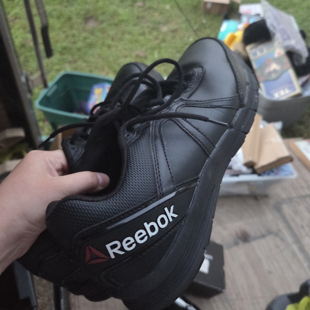 Reebok Men's Black Athletic Sneakers